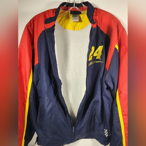 Chase Authentics Jeff Gordon Hendrick Motorsports Women's Jacket XL Blue Red - Picture 3 of 14